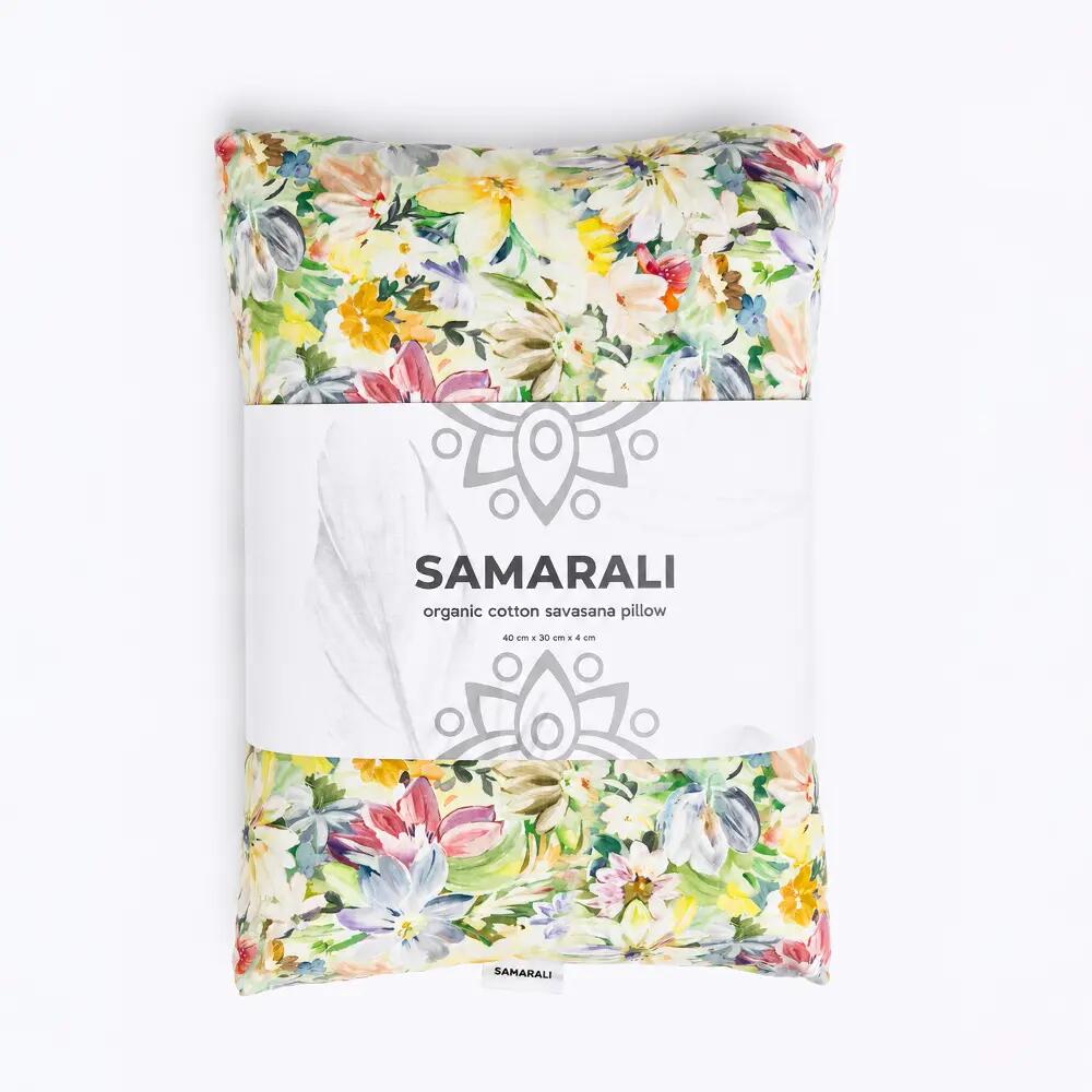 Samarali Cuscino Savasana, cuscino da collo per yoga 2/7