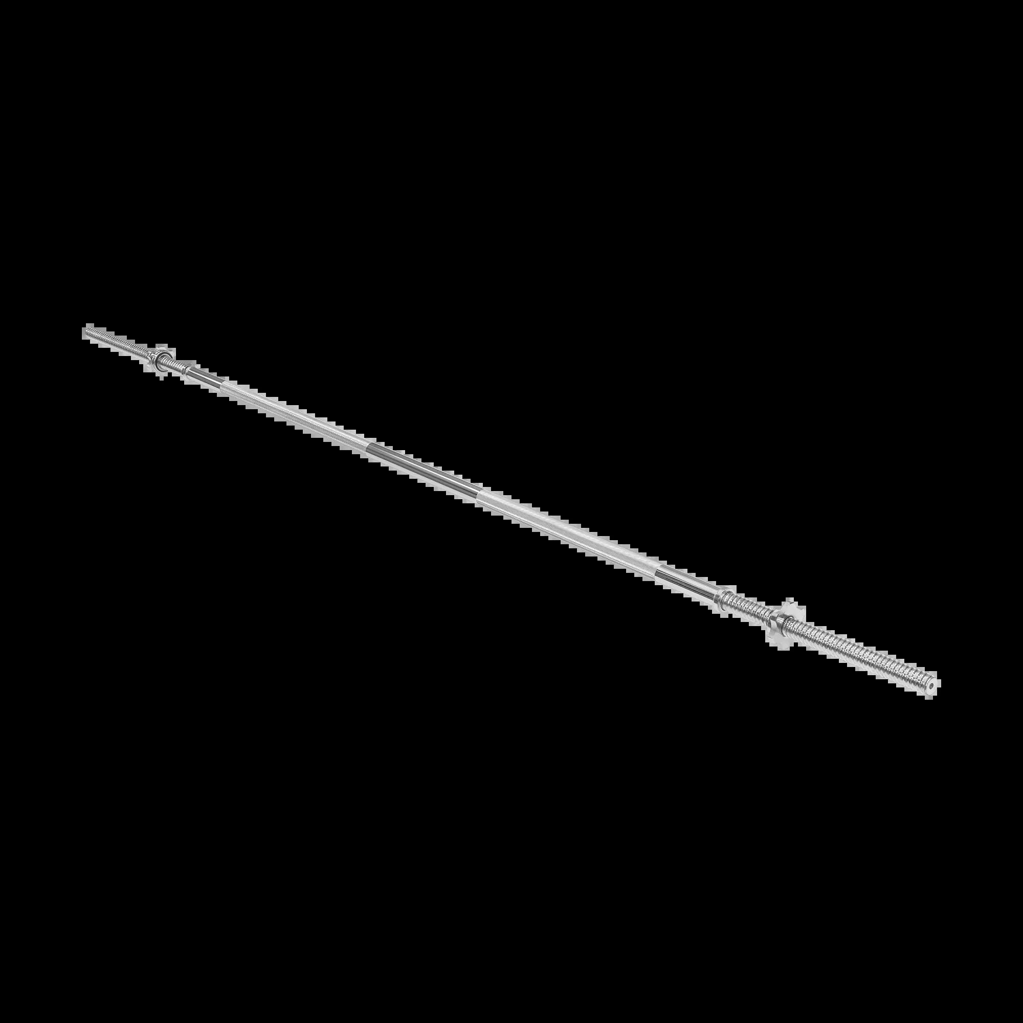 Gryf prosty stalowy chromowany gwintowany zaciski sztanga 180cm 30mm Rebel