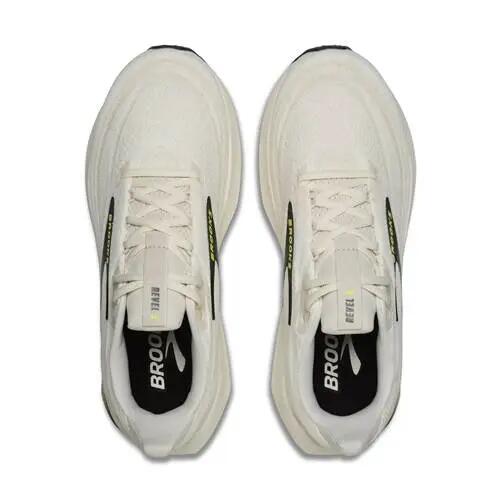 'Correre e trail per uomo Brooks Revel 9 Bianco' 4/5