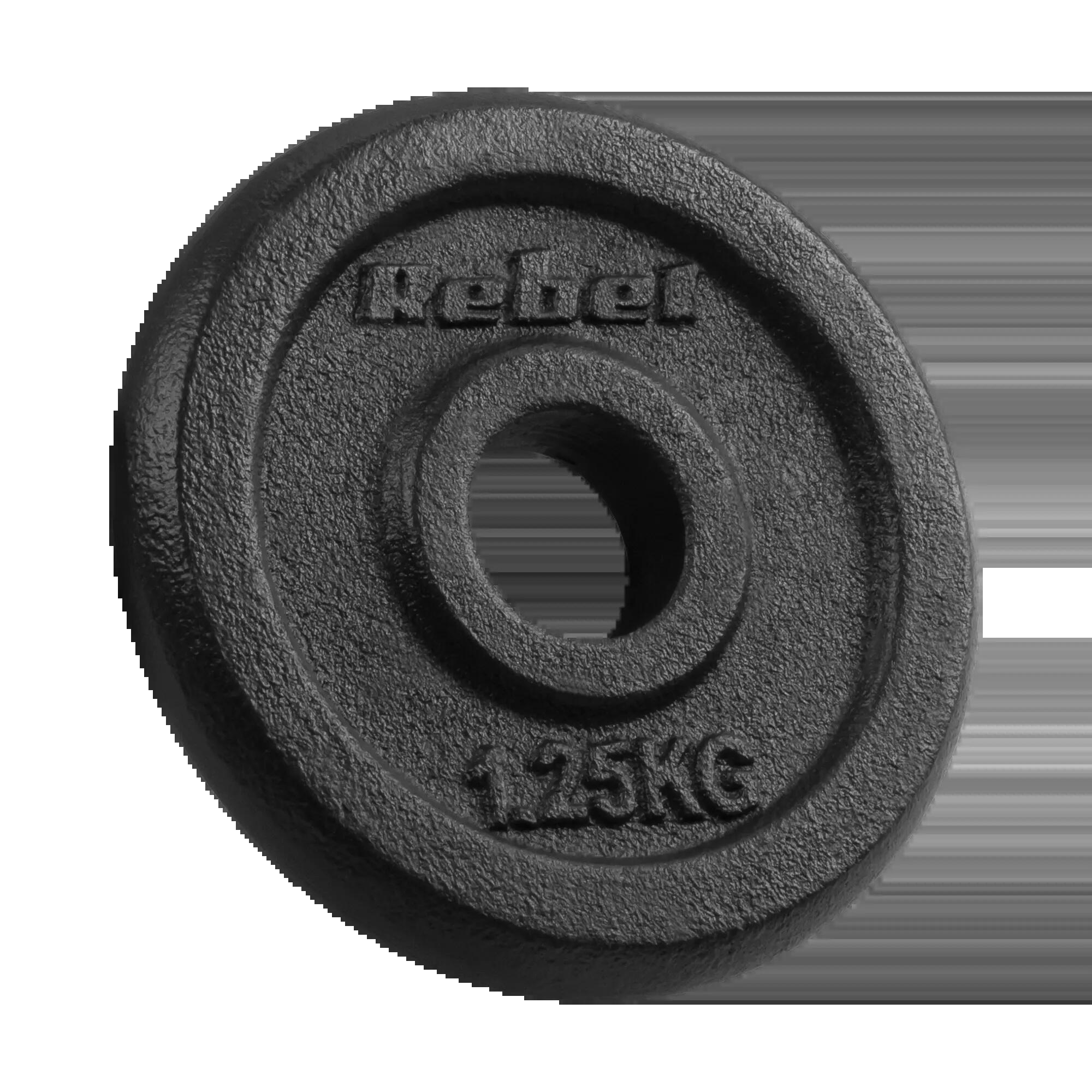 Obciążenie żeliwne zestaw 4x1.25kg 5KG otwór 31mm talerz klasyczny Rebel 2/7