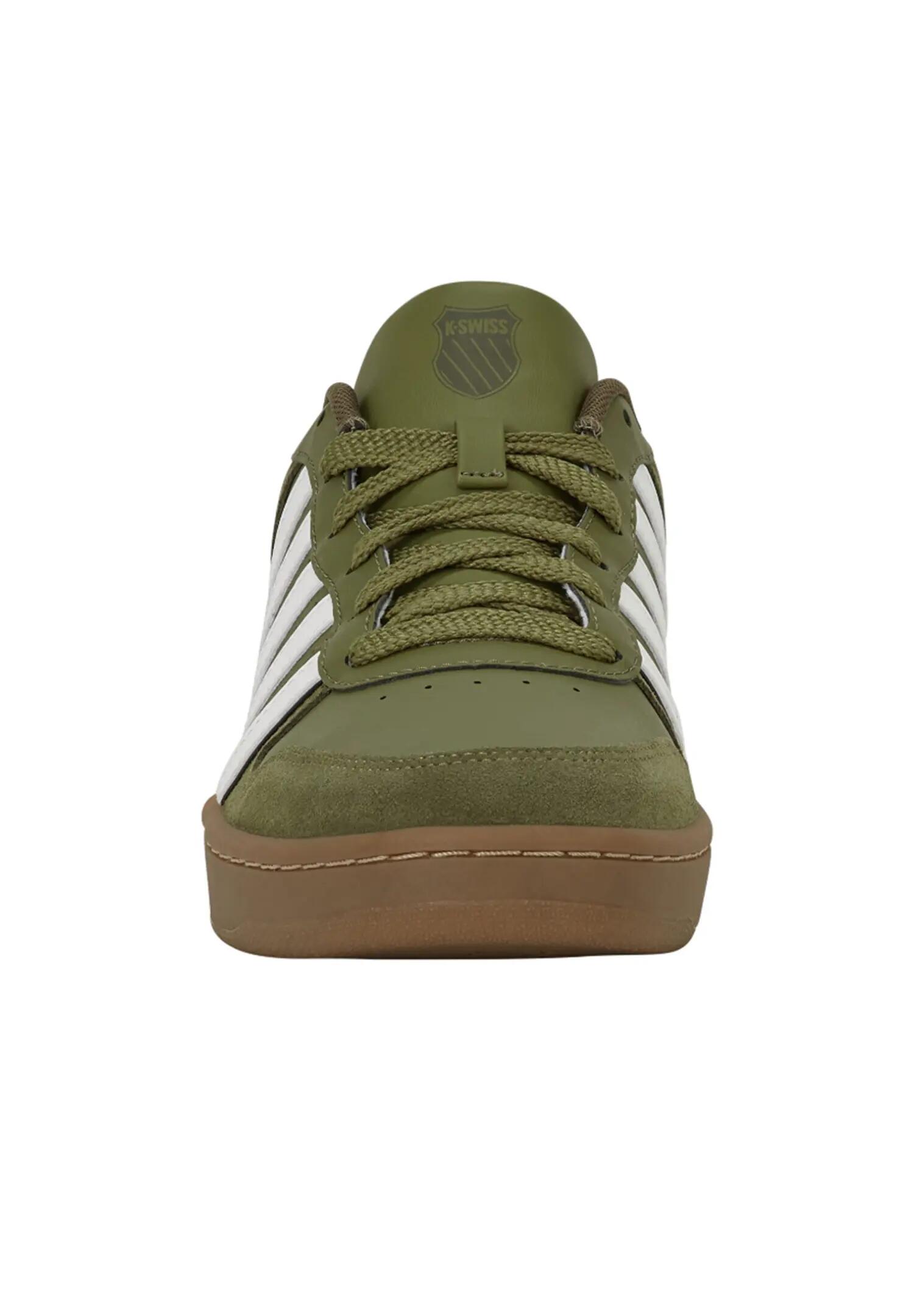 K-SWISS Herren Sneaker Court Palisades Low 06931-394-M Grün-Weiß 4/6