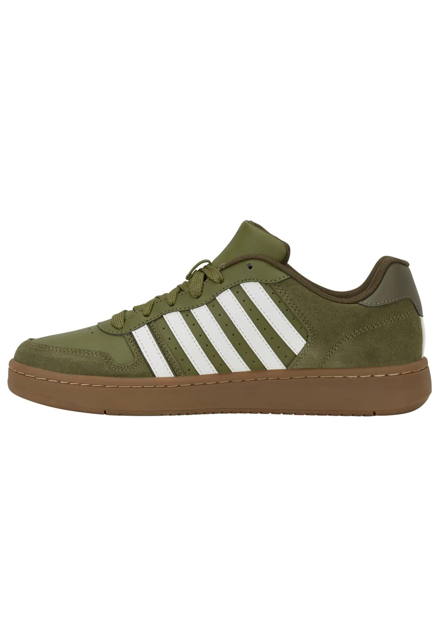 K-SWISS Herren Sneaker Court Palisades Low 06931-394-M Grün-Weiß 2/6