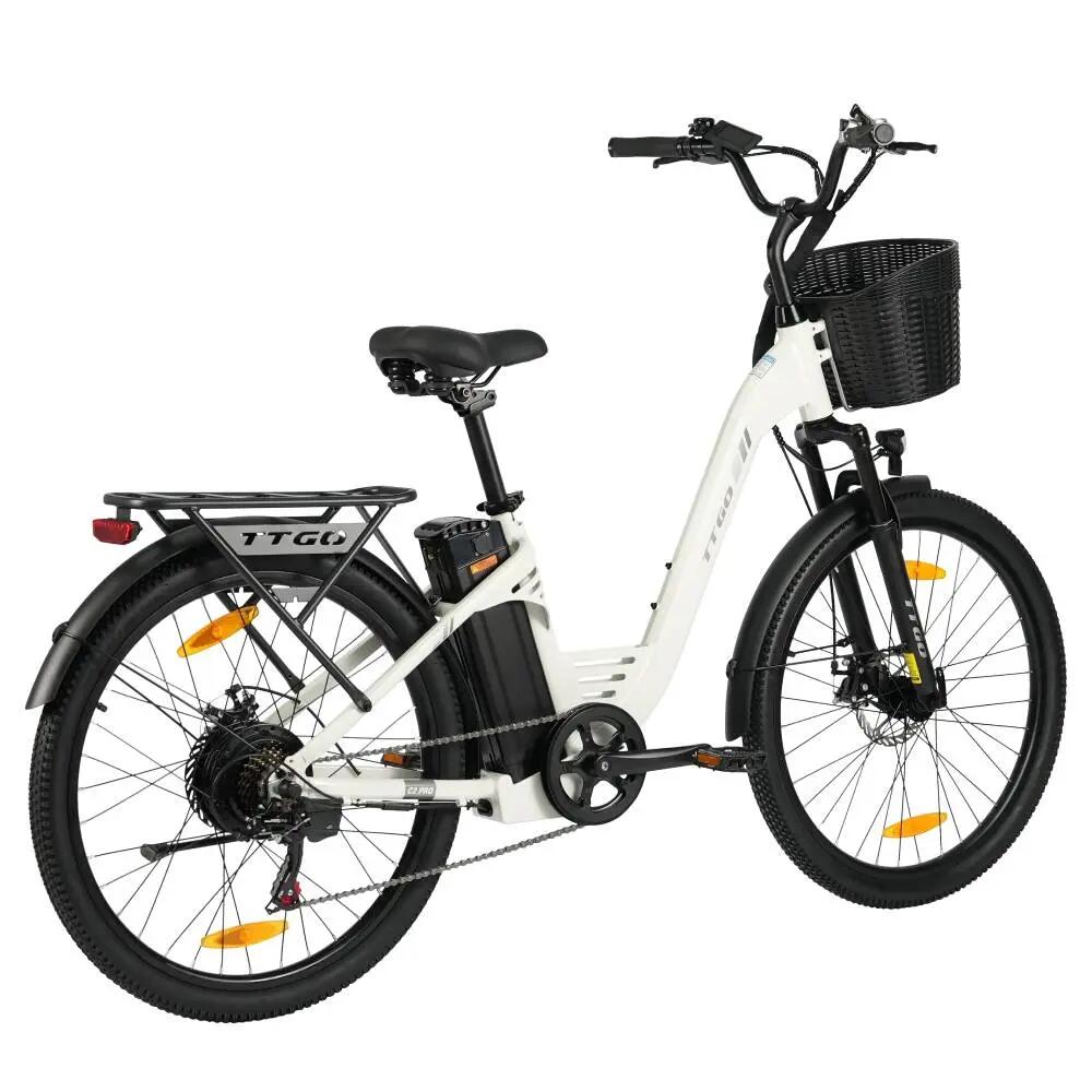 Vélo Électrique TTGO C2 PRO, Batterie 36V 18AH, Pneus 26*1.95POUCES,250W 4/7