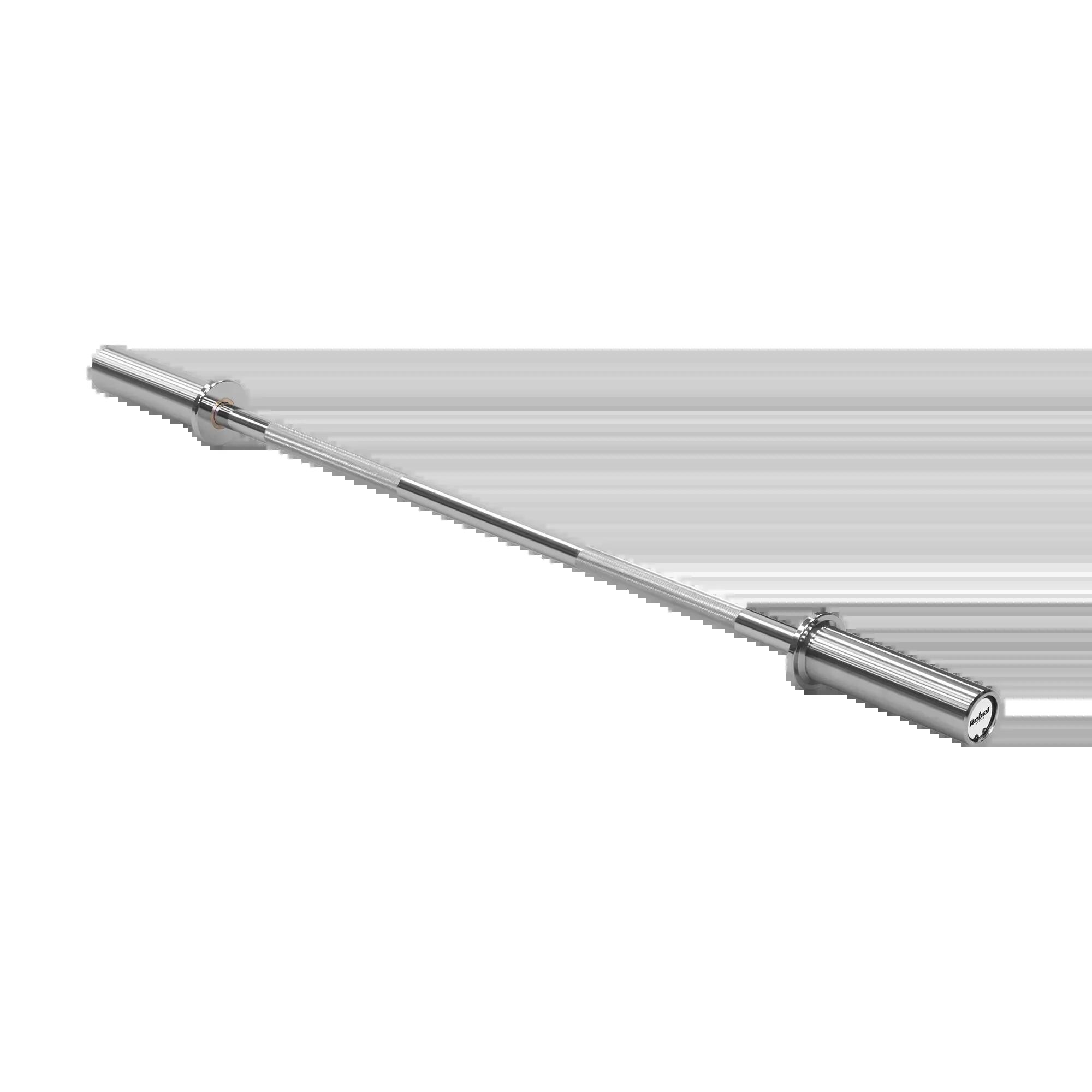 Gryf olimpijski prosty łożyska sztanga olimpijska 120cm 9kg zaciski REBEL