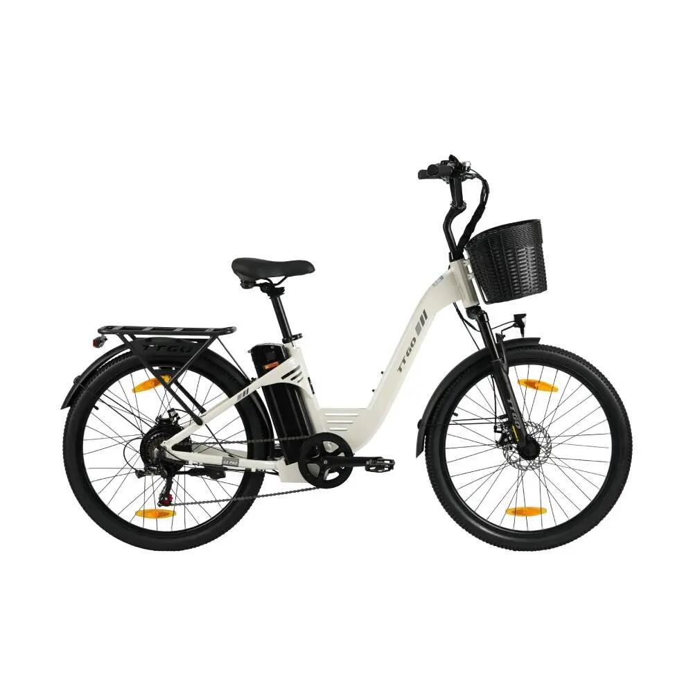 Електрически велосипед TTGO C2 PRO, Батерия 36V 18AH, Гуми 26*1.95 инча