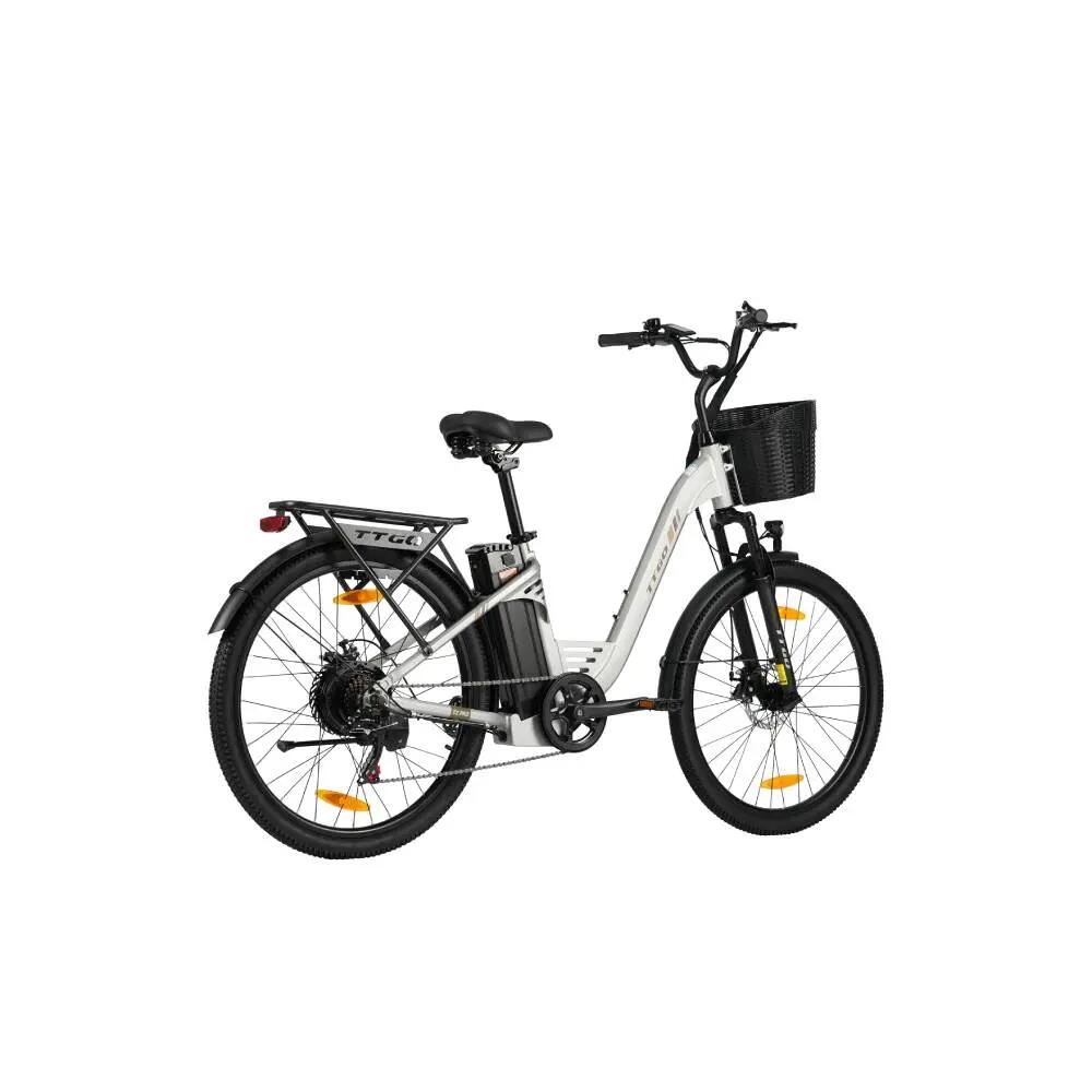 Bicicletta Elettrica TTGO C2 PRO, Batteria 36V 18AH, Pneumatici 26*1.95POLLICI 4/7