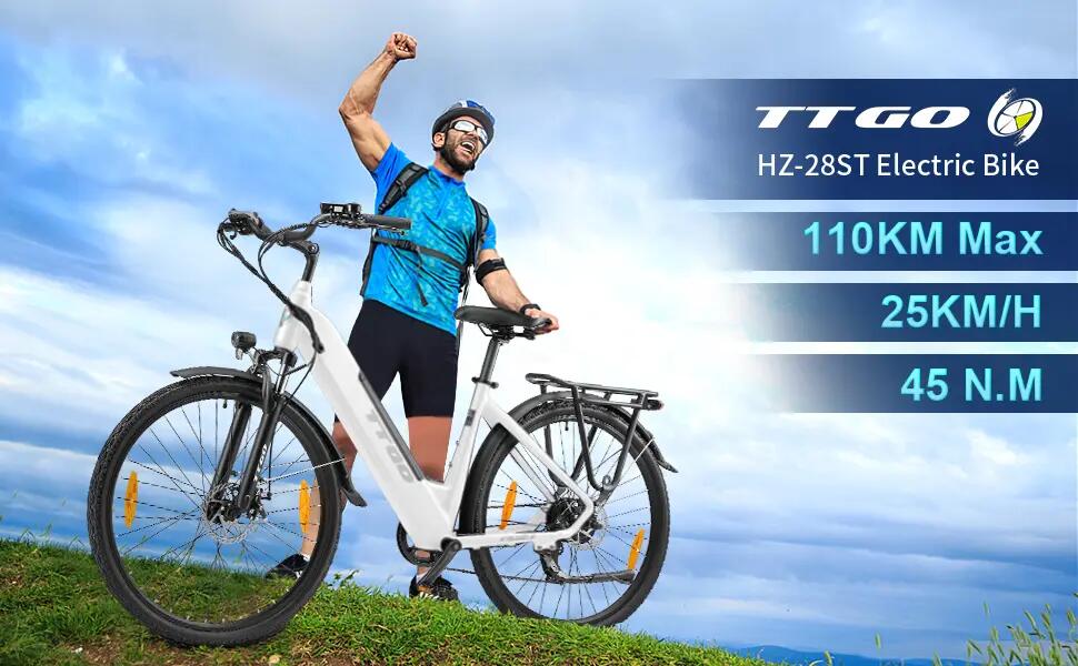 Vélo électrique pour adultes TTGO HZ-28ST Batterie 36V20Ah 9/11