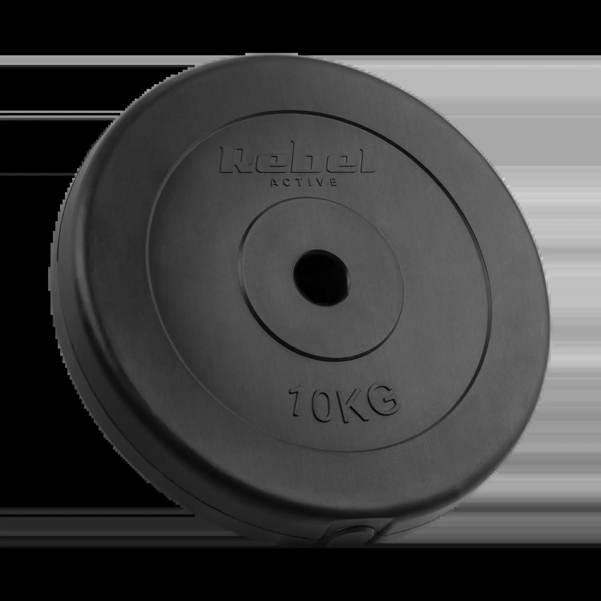 Obciążenie bitumiczne zestaw 2x10kg 20kg otwór 31mm talerz klasyczny Rebel 2/7