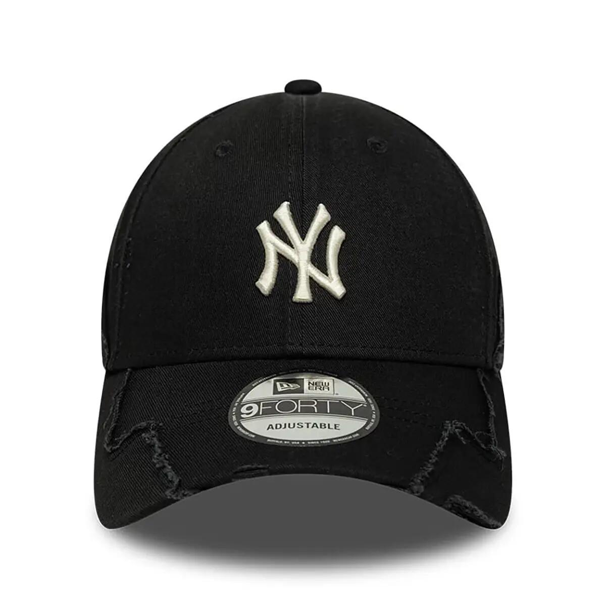 New Era 9FORTY Cap MLB New York Yankees Stitched schwarz 2/5