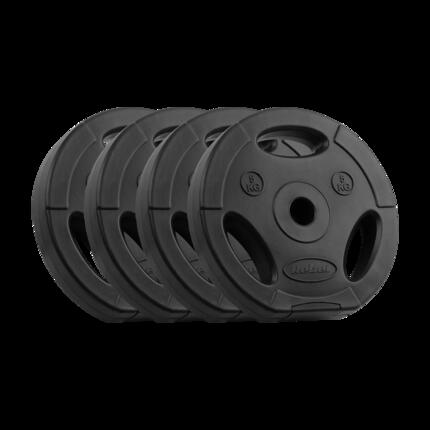 Obciążenie bitumiczne zestaw 4x1.25kg 5kg otwór 31mm talerz z uchwytami