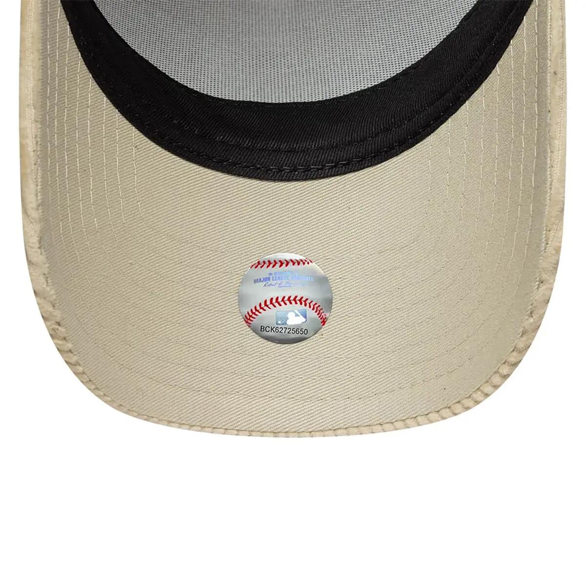 New Era 9FORTY Trucker Cap MLB Los Angeles Dodgers Cord creme 5/5
