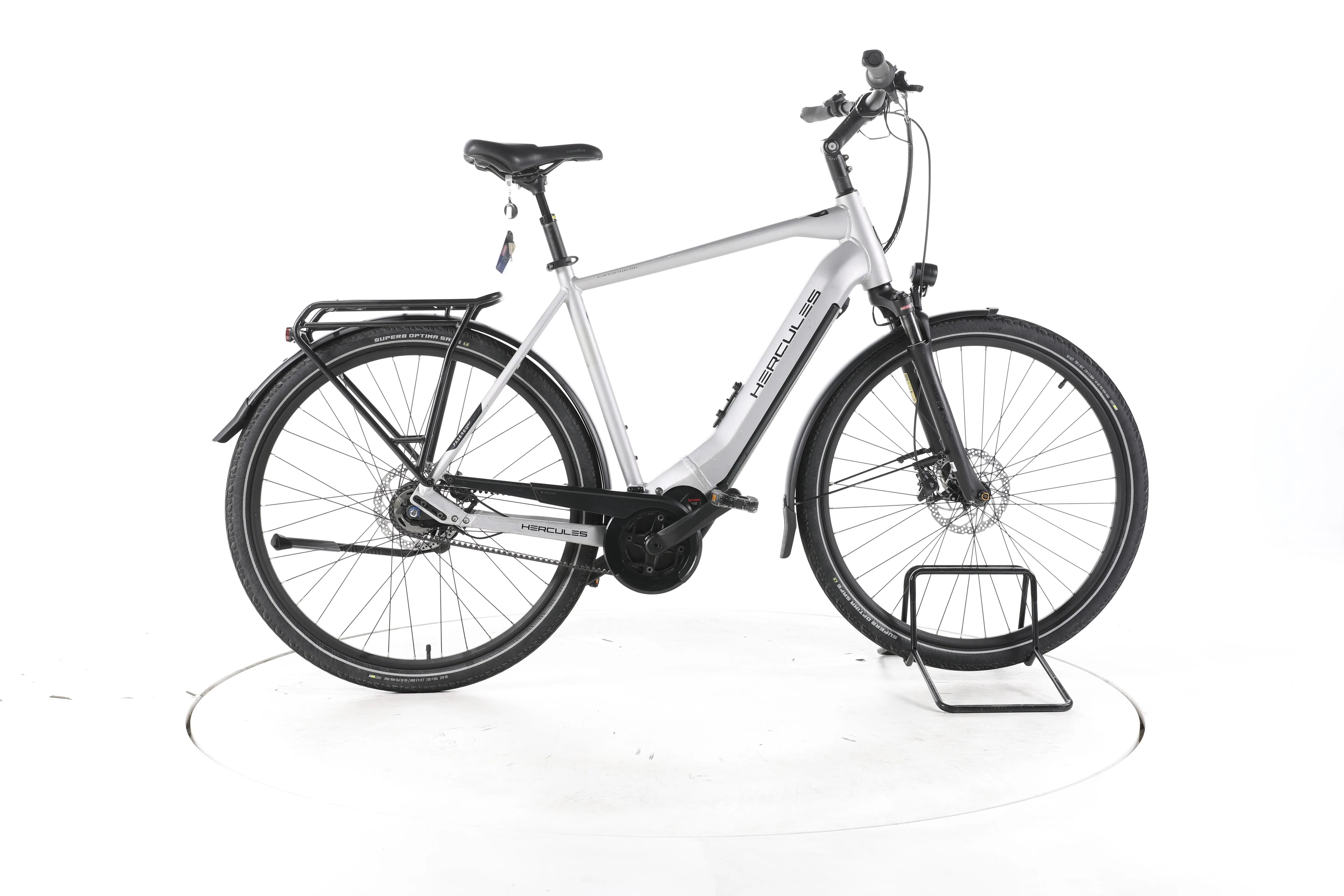 vintage rennrad damen BIKESTAR Singlespeed 700C 28 Zoll City Stadt Fahrrad Fixie | 53 cm Rahmen Retro Herren Rad | Beige & Braun Version:Enies Lobby Lenkertasche H2O, schwarz, wasserdicht, auto:prop65
