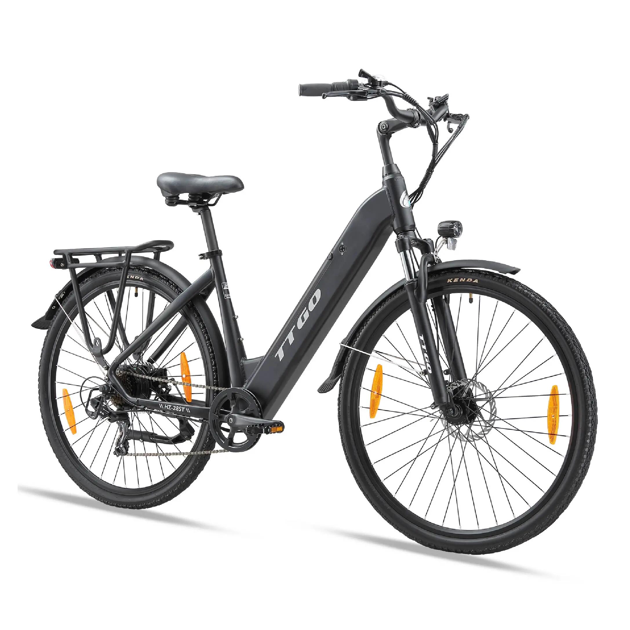 Bicicletta elettrica per adulti TTGO HZ-28ST Batteria 36V20Ah 2/12