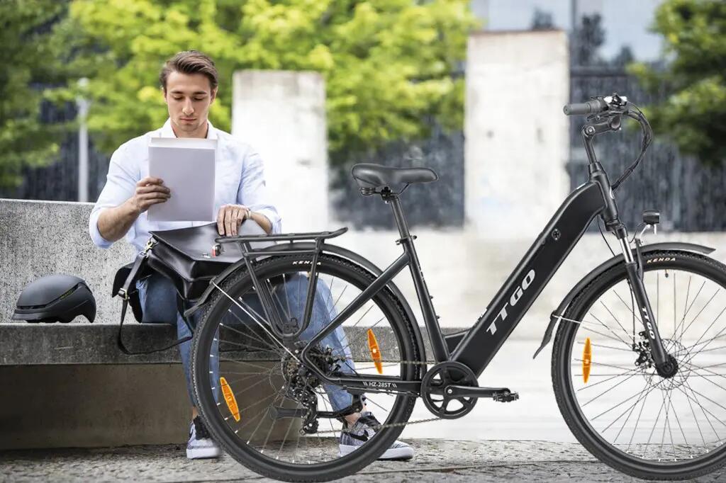 Bicicletta elettrica per adulti TTGO HZ-28ST Batteria 36V20Ah 11/12