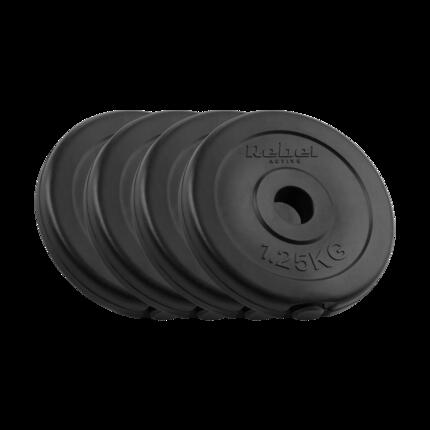 Obciążenie bitumiczne zestaw 4x5kg 20kg otwór 31mm talerz klasyczny REBEL