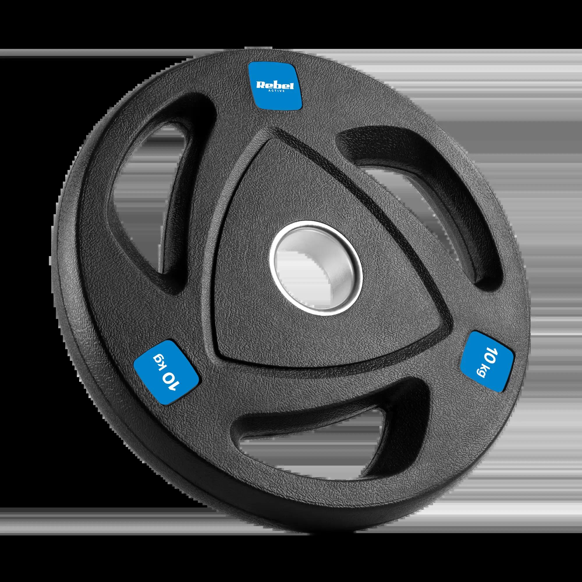 Obciążenie żeliwne olimpijskie zestaw 2x10kg 20kg 51mm talerze Rebel 2/7