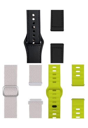 Smartwatch-Armband (3-tlg. Set) Flex Loop-Motus-Pin