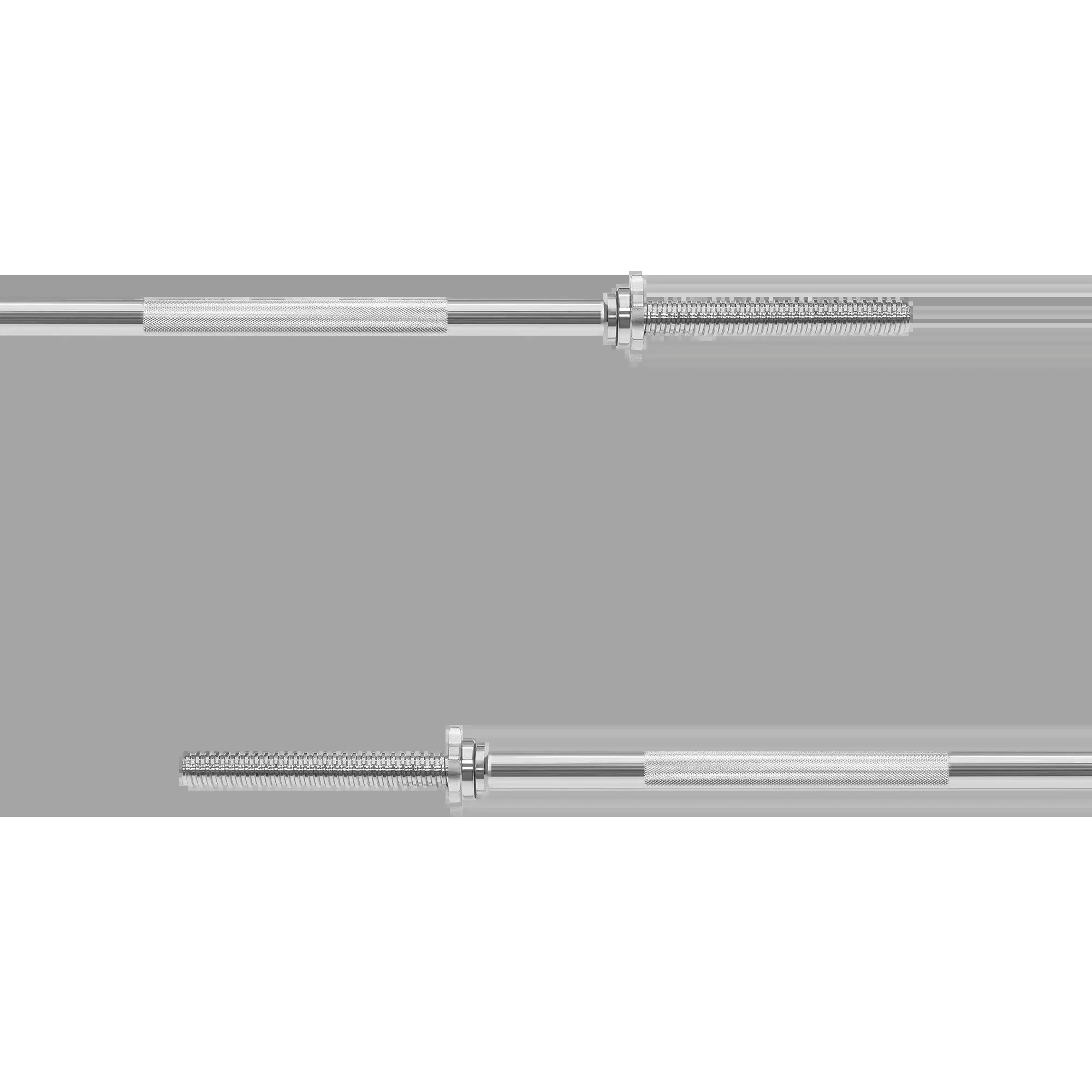 Gryf prosty stalowy chromowany gwintowany zaciski sztanga 120cm 25mm Rebel 3/7