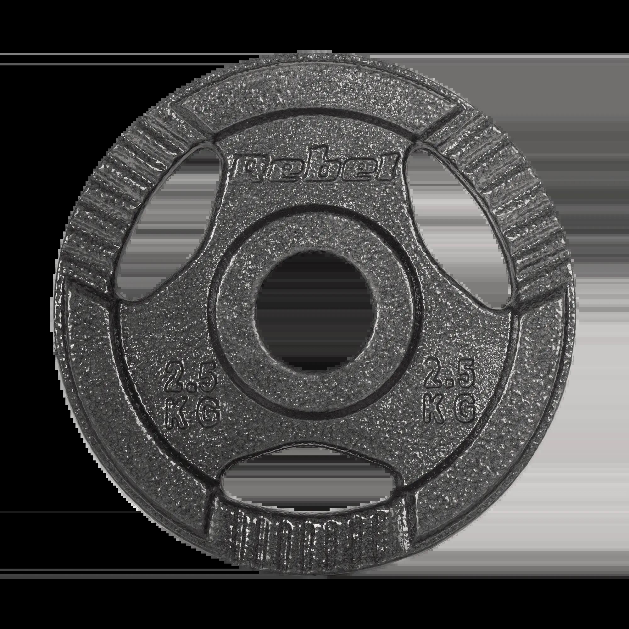Obciążenie żeliwne olimpijskie zestaw 4x2.5kg otwór 51mm talerze Rebel 3/7