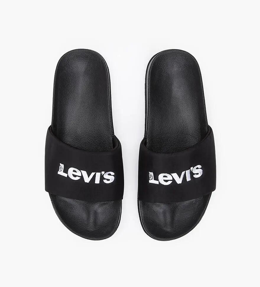 Chinelo feminino Levi's June Bold Sliders preto (D78890001) tamanho 42.0 4/4