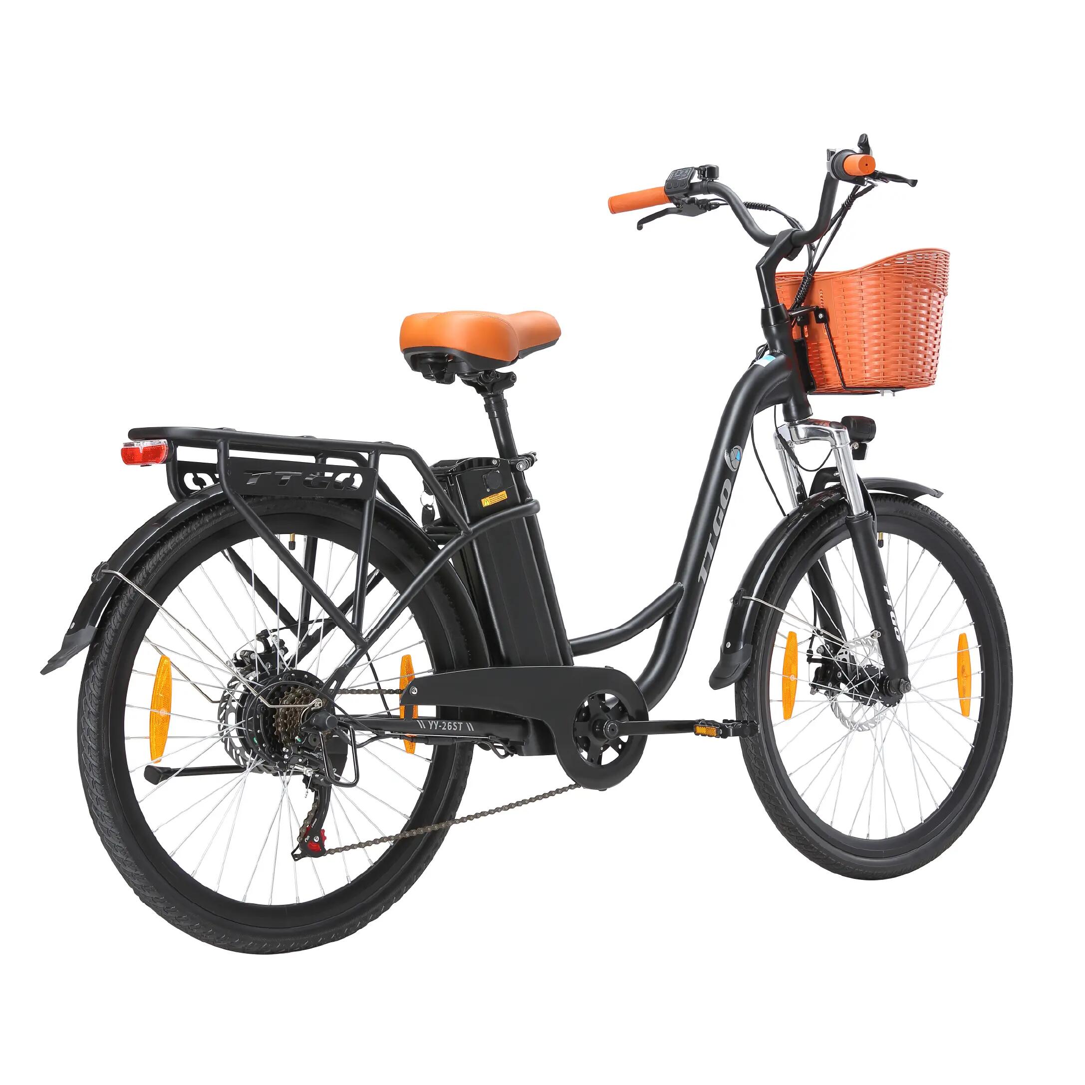 Elektrische fiets voor volwassenen TTGO YY-26ST batterij 36V14.5Ah 4/15
