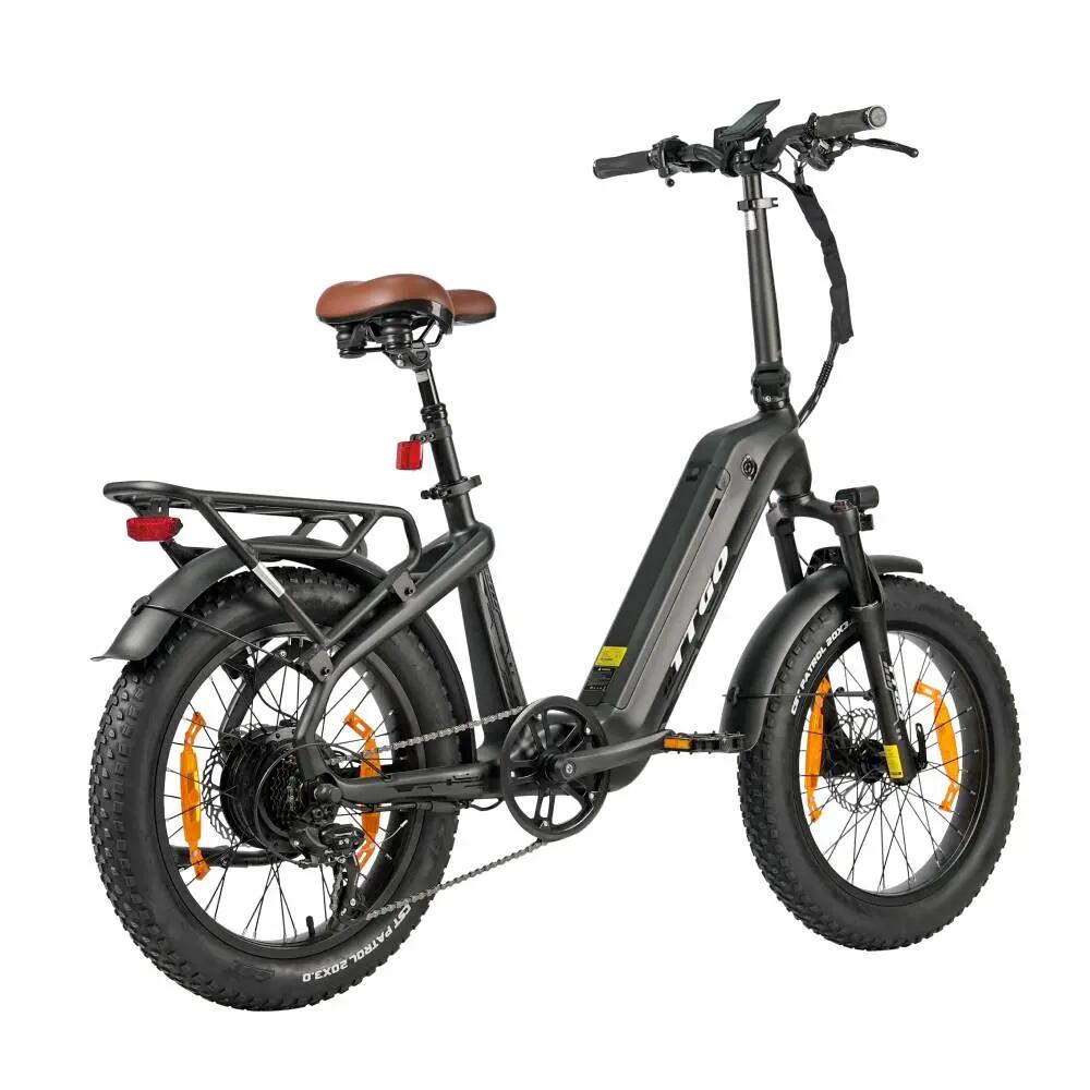 Bicicletta elettrica per adulti F8, batteria 48V 18Ah, pneumatico da 20". 6/13