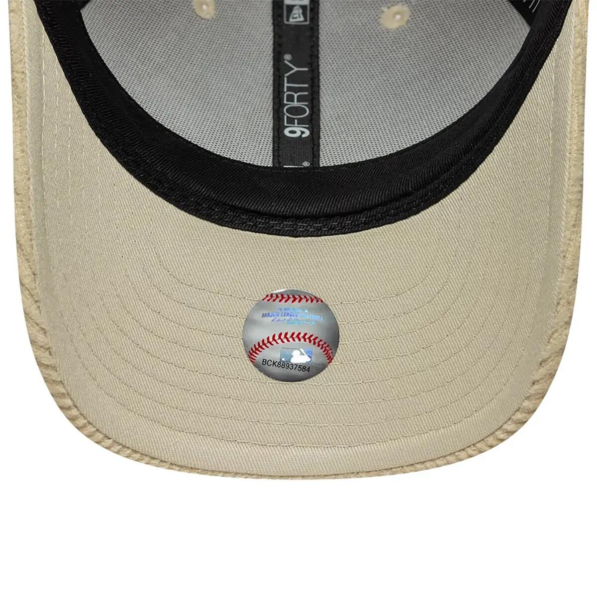 New Era 9FORTY Cap MLB New York Yankees Cord weiß/dunkelblau 5/5