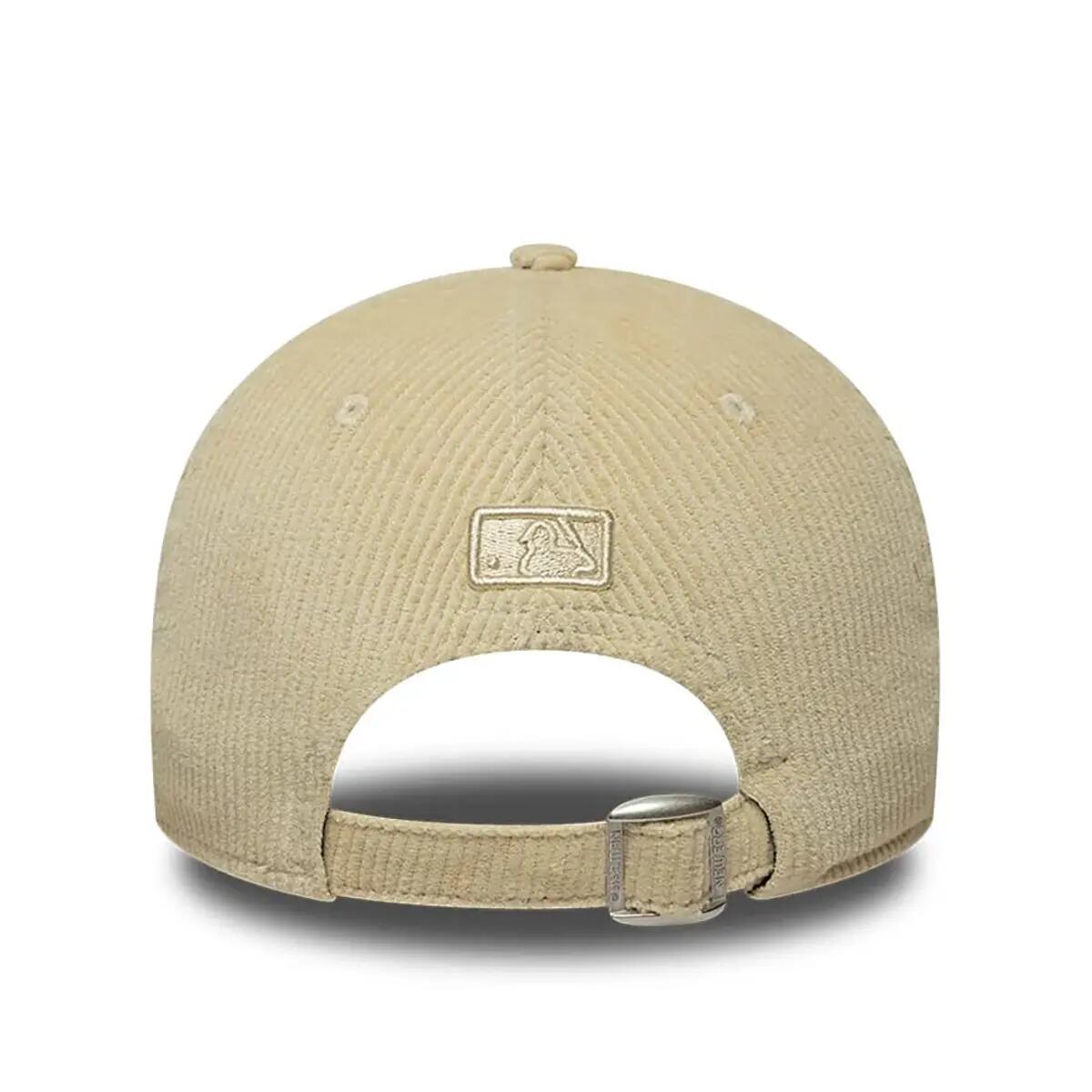 New Era 9FORTY Cap MLB New York Yankees Cord weiß/dunkelblau 4/5