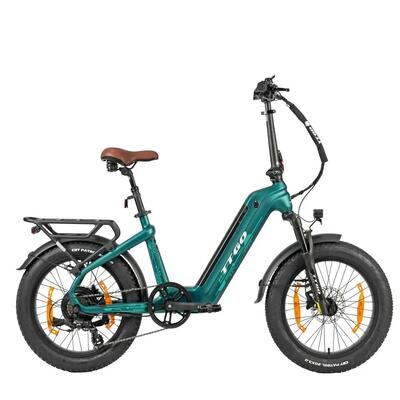 Opvouwbare e-bike ttgo f8 carbon frame 150km bereik