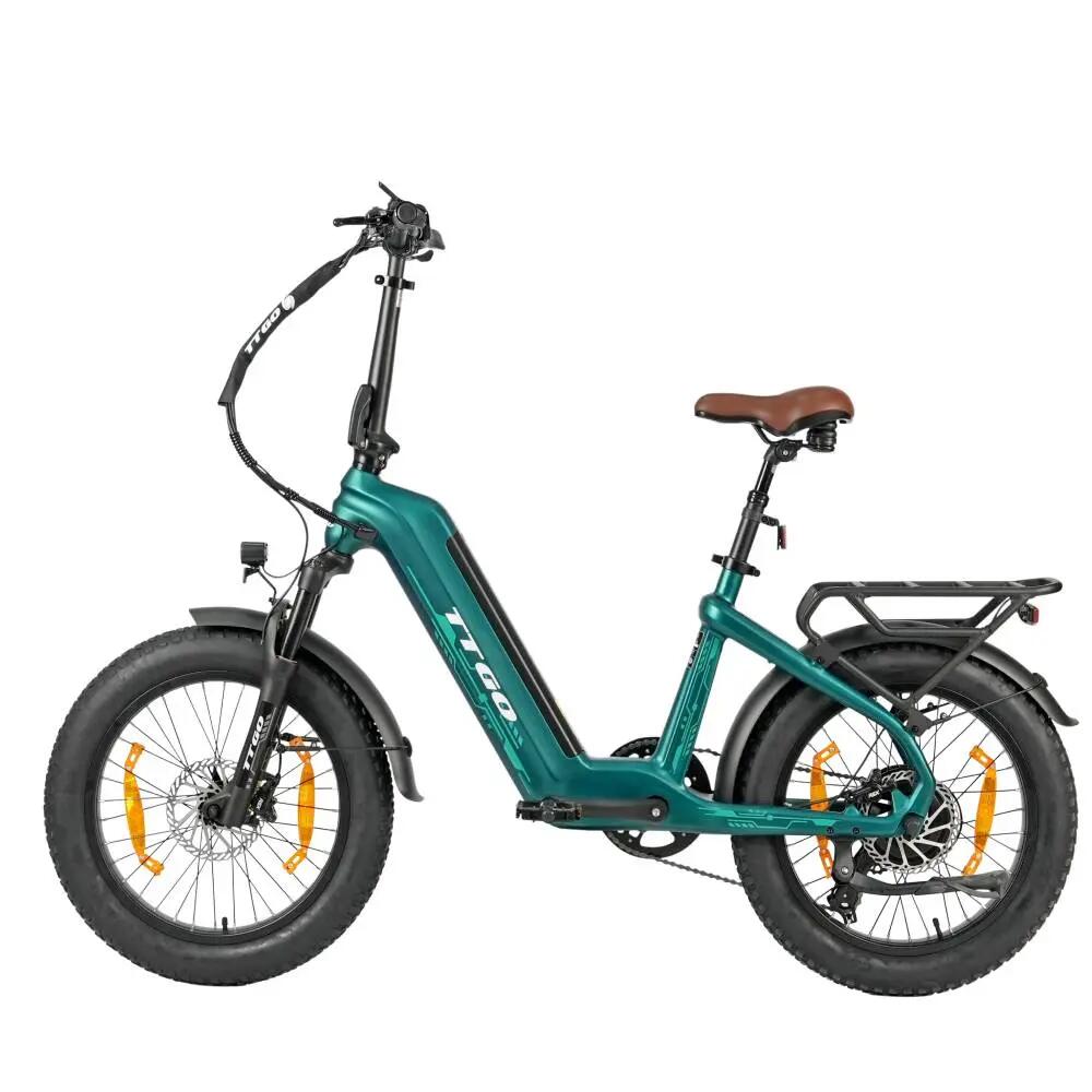 Bicicletta elettrica per adulti F8, batteria 48V 18Ah, pneumatico da 20". 3/13