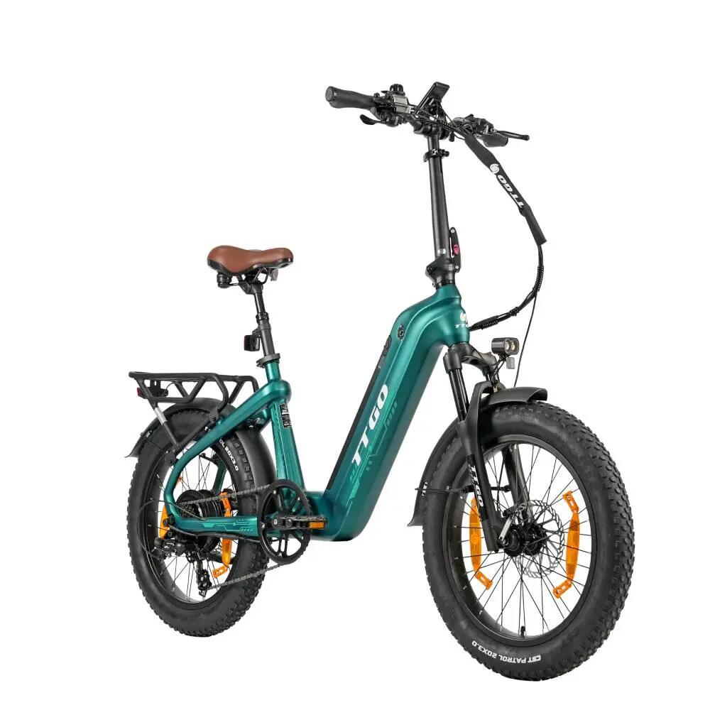 Bicicletta elettrica per adulti F8, batteria 48V 18Ah, pneumatico da 20". 2/13