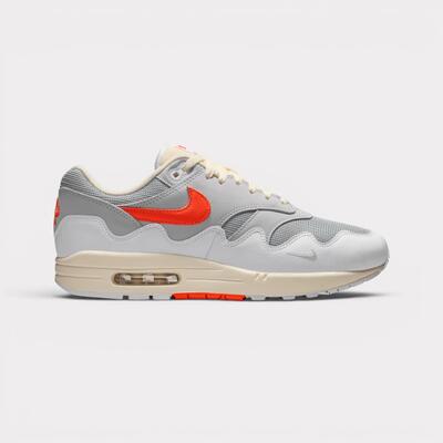 Scarpe - tempo libero - unisex - air max 1 patta - bianco/hyper crimson
