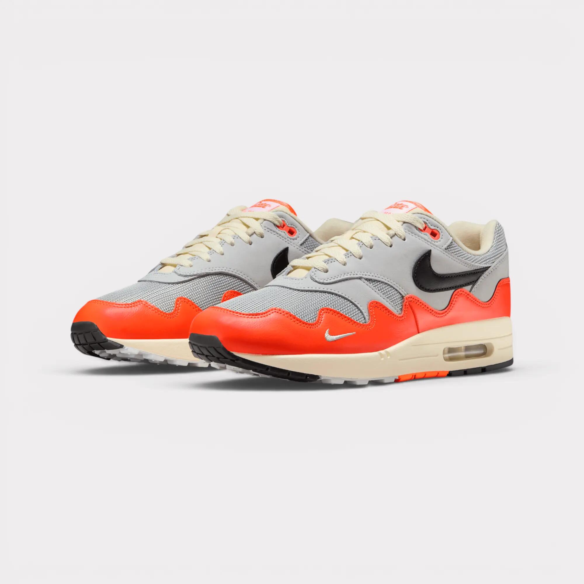 Calzado - Air Max 1 Patta Waves - Hyper Crimson/Platinum 2/7