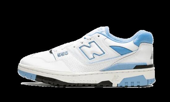 Scarpe - tempo libero - unisex - pelle cupsole - 550 - bianco/blu pastello