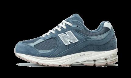Chaussures - lifestyle - unisexe - suède 2002r - deep ocean/gris/blanc