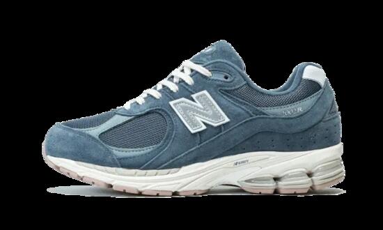 Chaussures - lifestyle - unisexe - suède - 2002r - deep ocean/gris