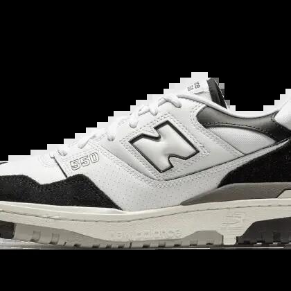 Basketball - Shoes - Leather two-tone - New Balance 550 - White/Black