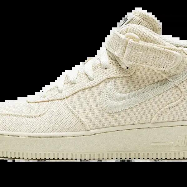 Unisex - Casual - Mid-top shoes - Air Force 1 - Fossil/Sail