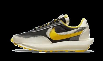 Chaussures - ld waffle sacai undercover - sail/bright citron