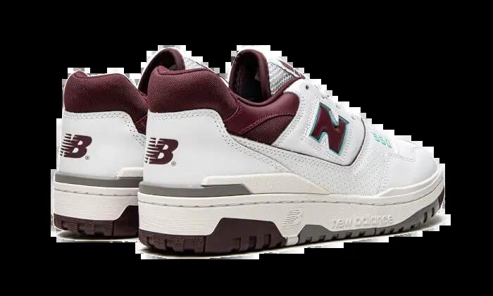 Unisex - Running - Schuhe - Komfortabel, vielseitig - Modell 550 - bordeaux/cyan 2/4