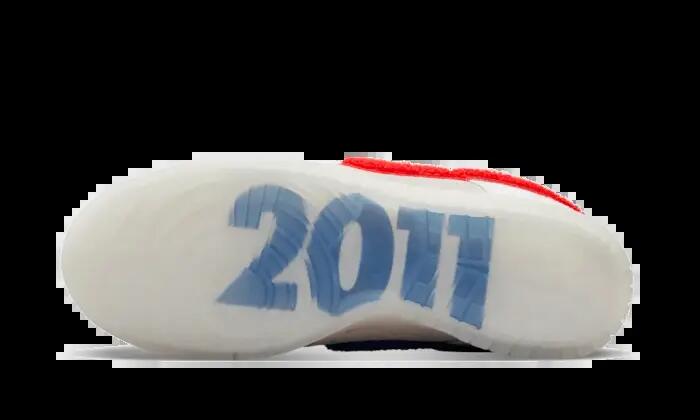 Scarpe - dunk low prm year of the rabbit - bianco/crimson 2/3