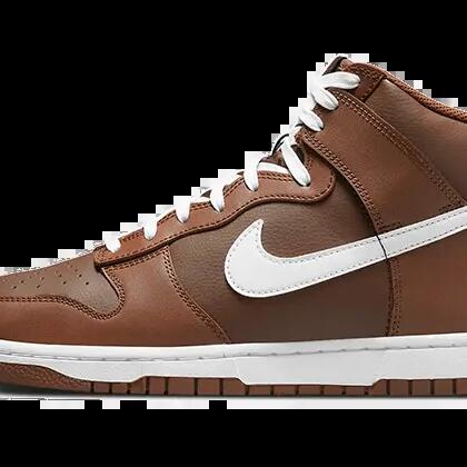 Unisex - Lifestyle - High-top shoes - Dunk Chocolate - Brown/White