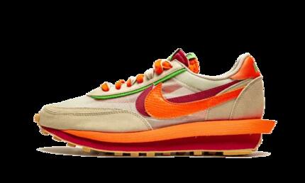 Chaussures - lifestyle - ld waffle sacai clot - orange blaze