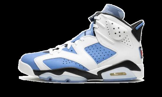 Zapatillas - Baloncesto - Unisex - Air Jordan 6 UNC - Blanco/College Navy