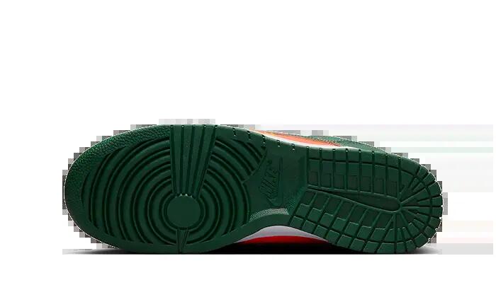 Schoenen - basketbal - dunk low retro - laag model - donkergroen/oranje-wit 2/3