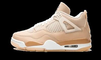 Scarpe - basket - shimmer - air jordan 4 - bronze/orange