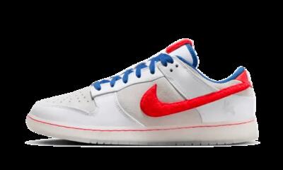 Scarpe - lifestyle - unisex - dunk low retro prm - bianco/crimson