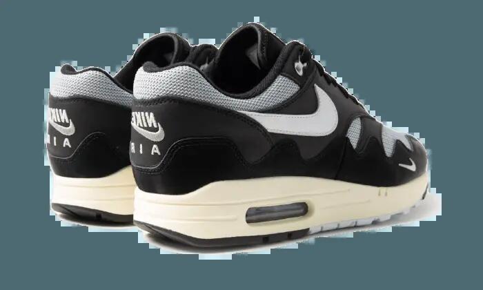 Chaussures - lifestyle - unisexe - air max 1 patta - noir/gris 2/3