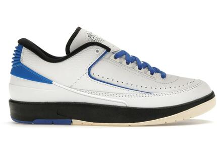 Zapatillas - Air Jordan 2 Retro Low - Blanco/Negro/Varsity Royal