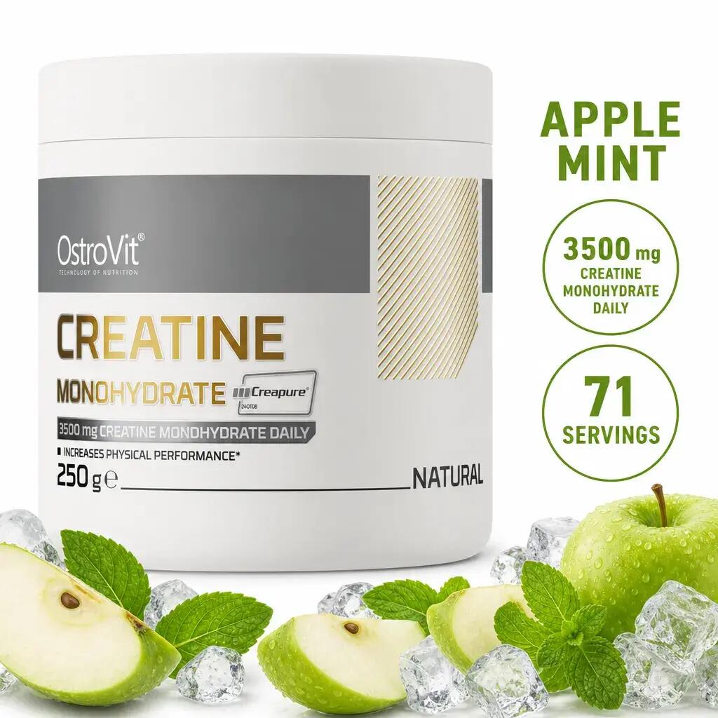 OstroVit Creatine Monohydrate Creapure 250g Apple Mint
